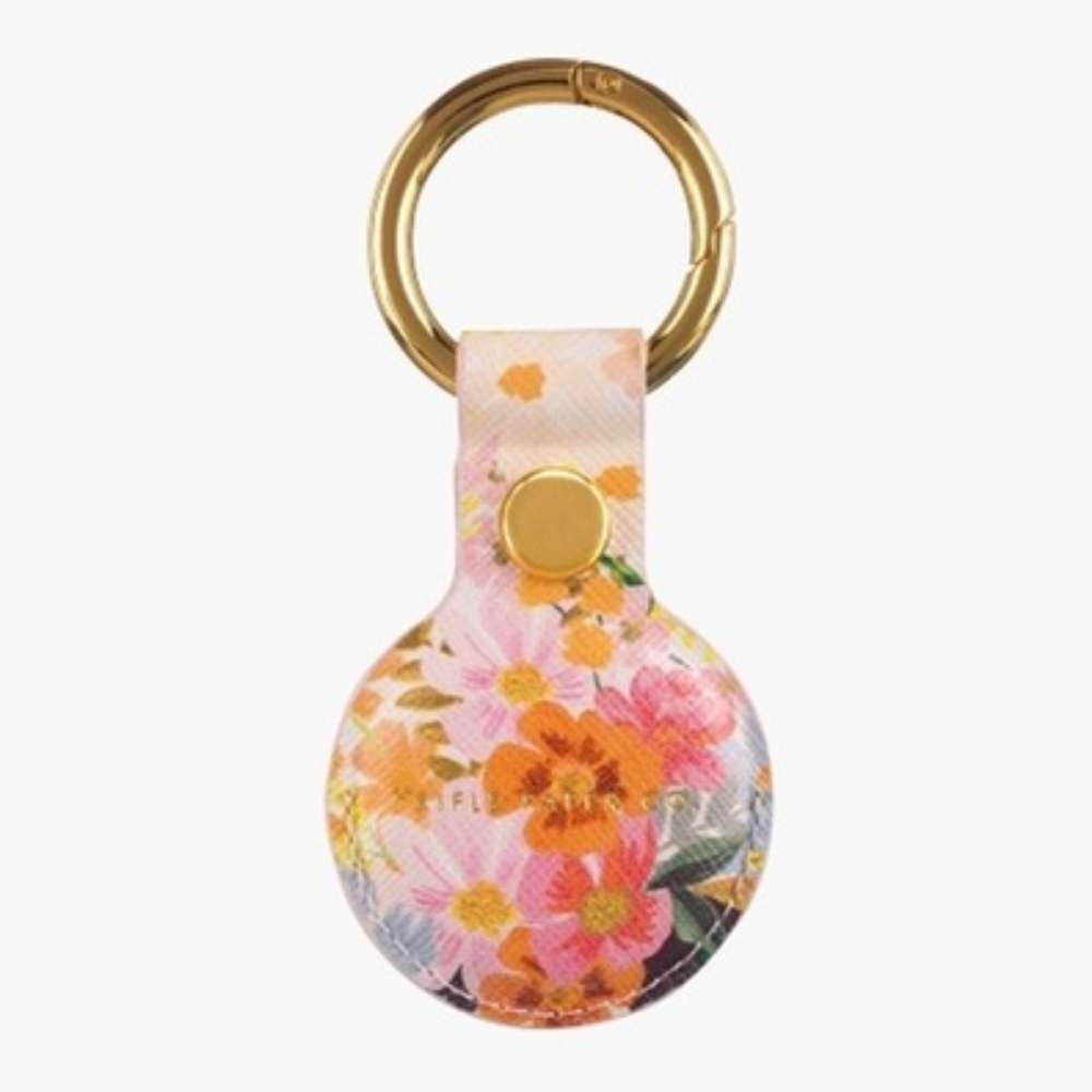 Rifle Paper Co. clip-on AirTag holder